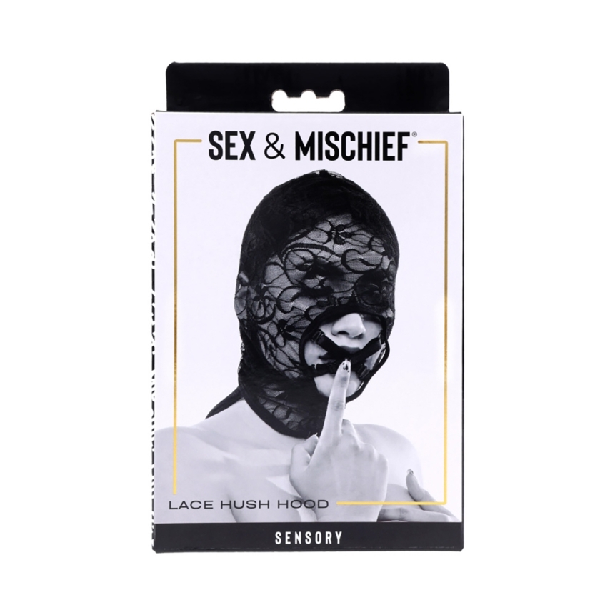 Buy  sportsheets sex & mischief lace hush hood book for her.