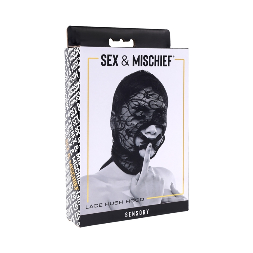 Buy  sportsheets sex & mischief lace hush hood book for her.
