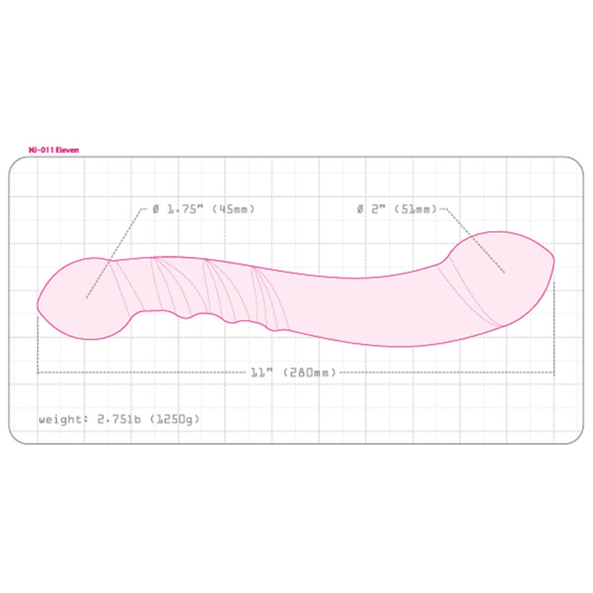 njoy 11 dildo made by Njoy on sale at herVibrators.com