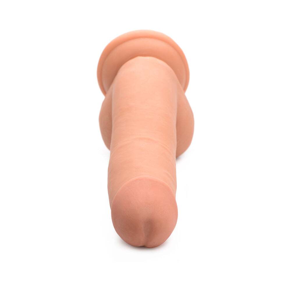 8 inch Dildo from XR Brands in  designed for anal sex with Her or Him
