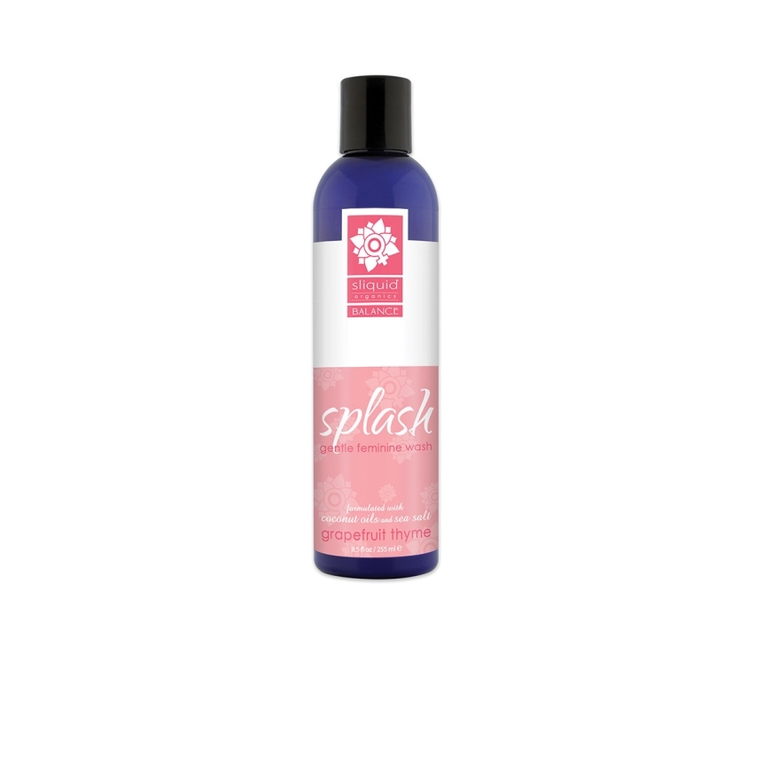 Sliquid splash 8. 5oz - grapefruit thyme intimate cleanser - image 2