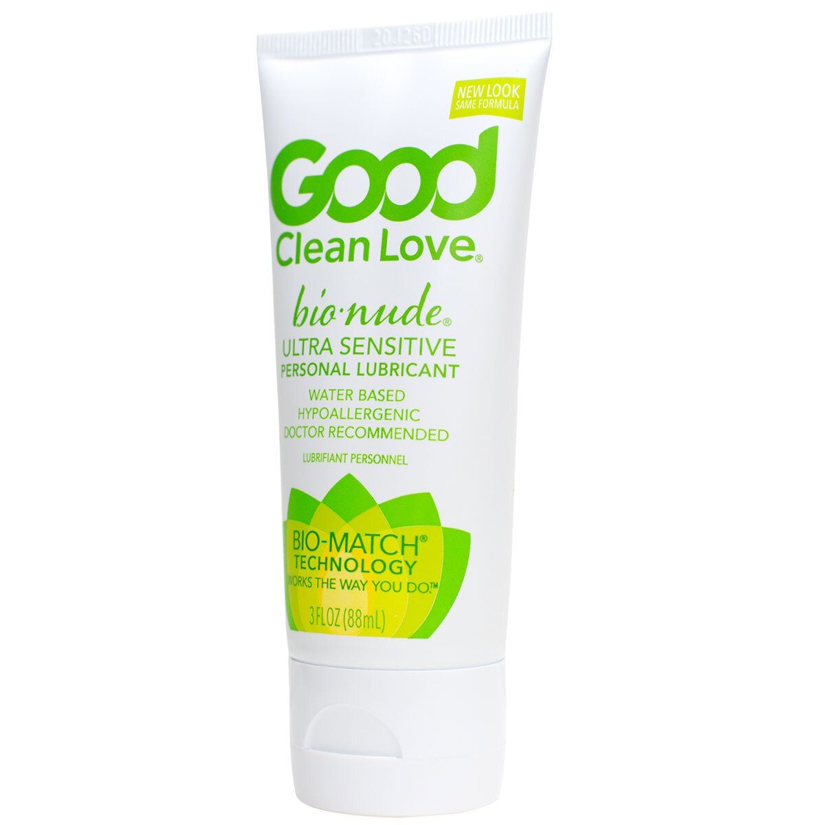 Product image of Good Clean Love's 3 oz Water Based Lube designed for soft, natural glide