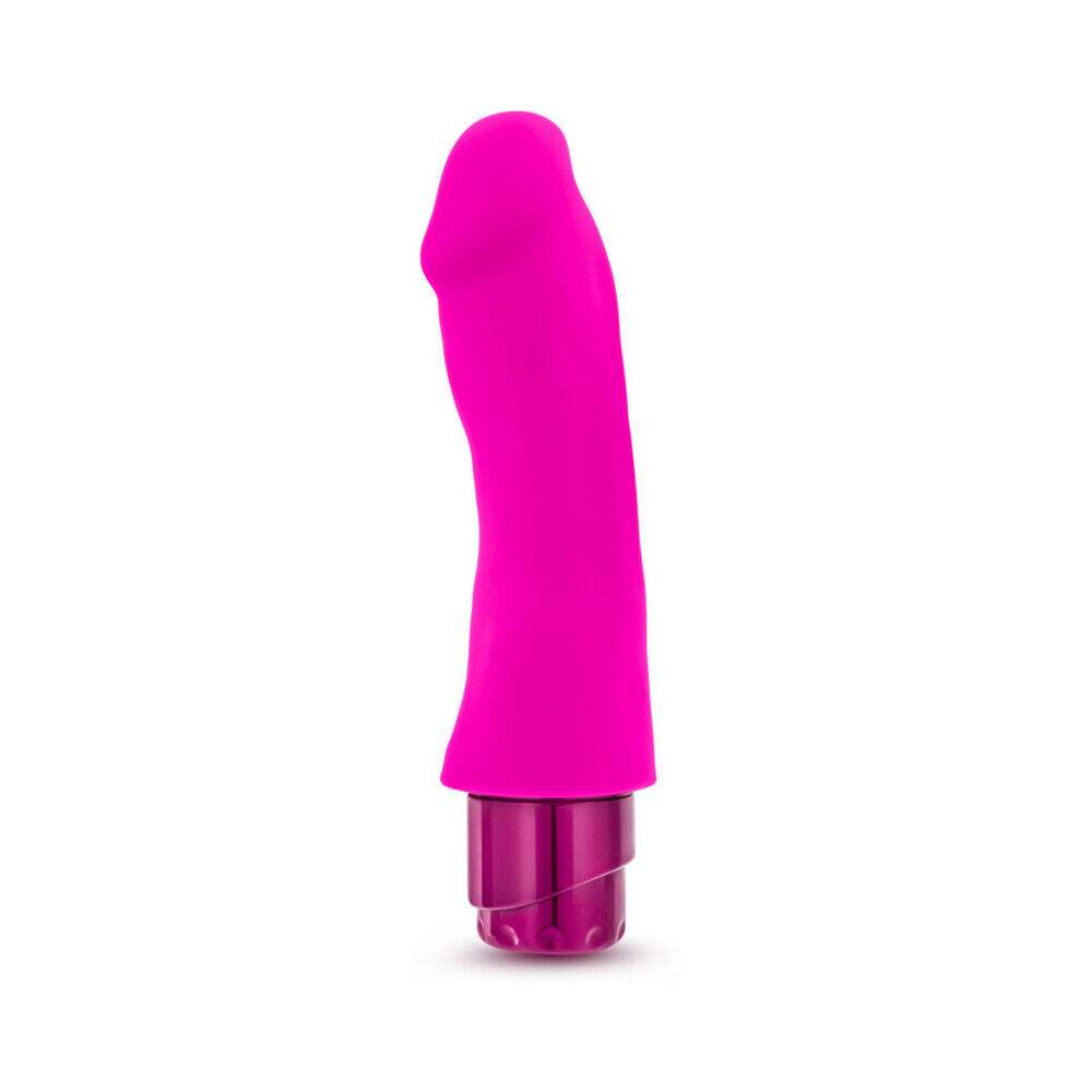 7.75 inch Dildo from Blush in Hot Pink Magenta Fuchsia designed for anal sex with Her or Him
