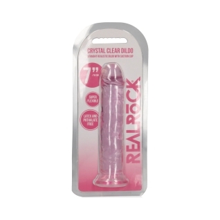 7 inch Dildo by Shots in Light Pink shown for use by Her or Him