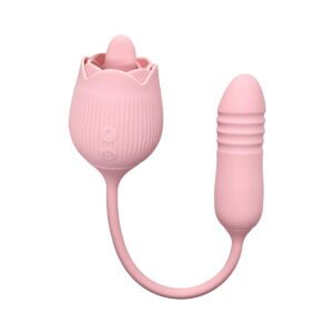 PHE / Adam & Eve Vibrator A&E Thrust & Tickle Rose