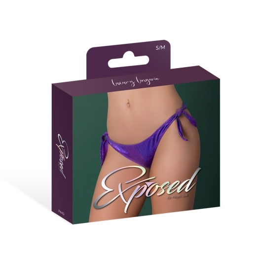 Sexy Purple panties by Magic Silk in her favorite color and panty style.