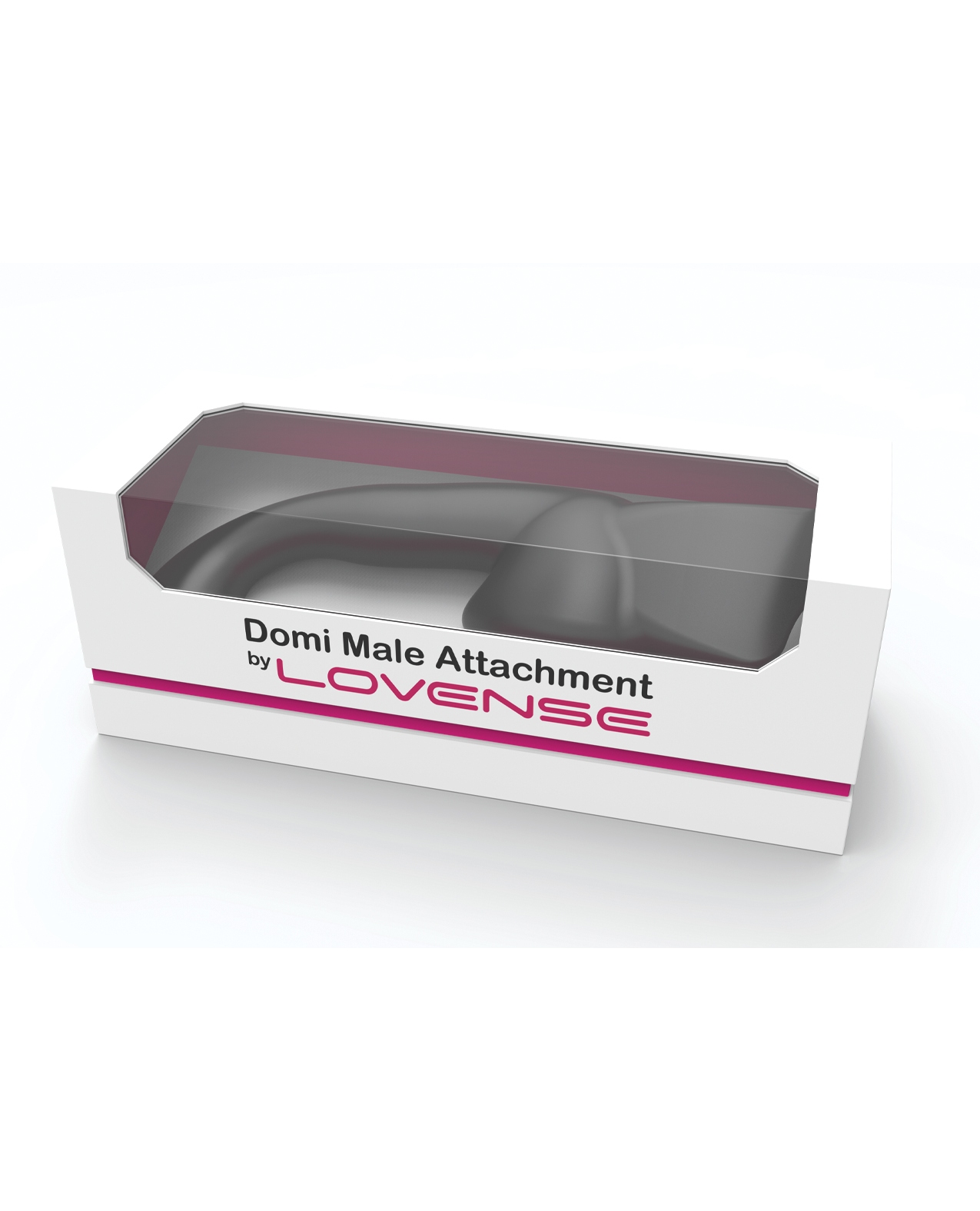 Shop Lovense Domi Flexible Rechargeable Mini Wand Male Attachment - Black online