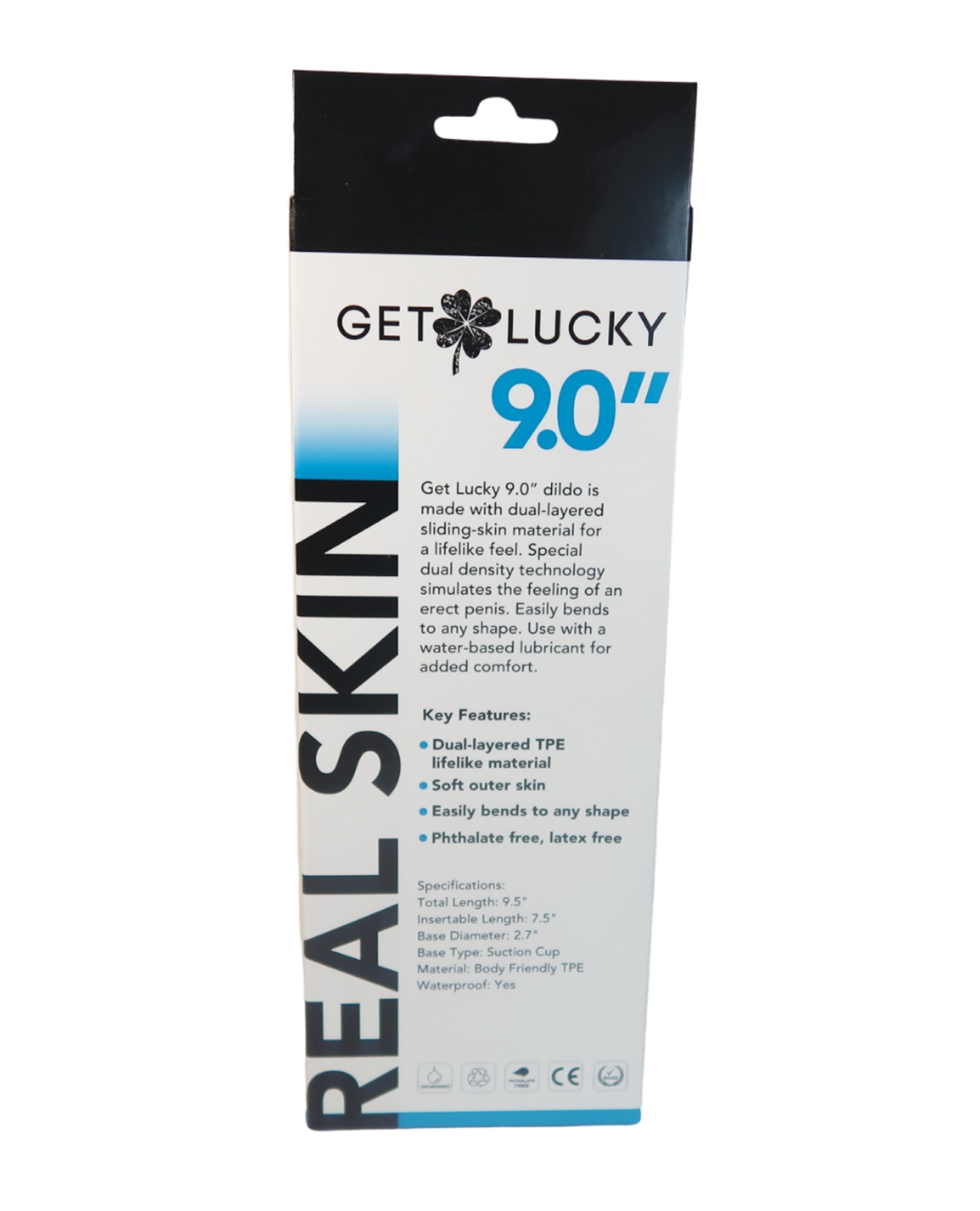 Order Get Lucky 9.0" Real Skin Series - Flesh online