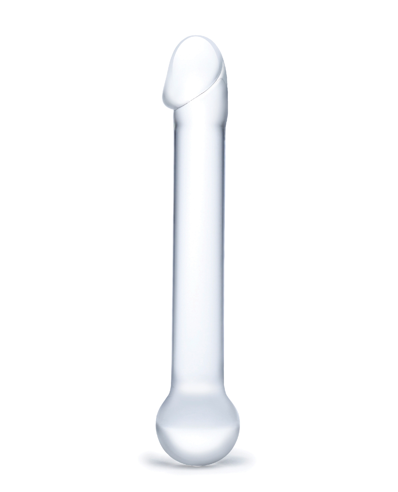 Order Glas 7" Realistic Head Glass Dildo - Clear online
