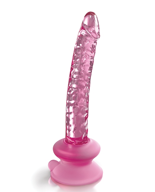 Order Icicles No. 86 Hand Blown Glass Massager w/Suction Cup - Pink online