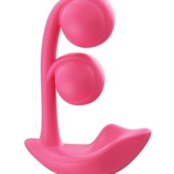 Shop Melody Twin Balls Clit & G-Spot Vibrator - Pink online