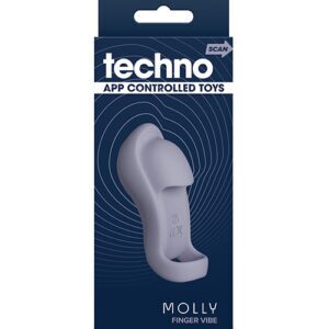 Shop Techno Molly App Controlled Finger Vibe - Gray online