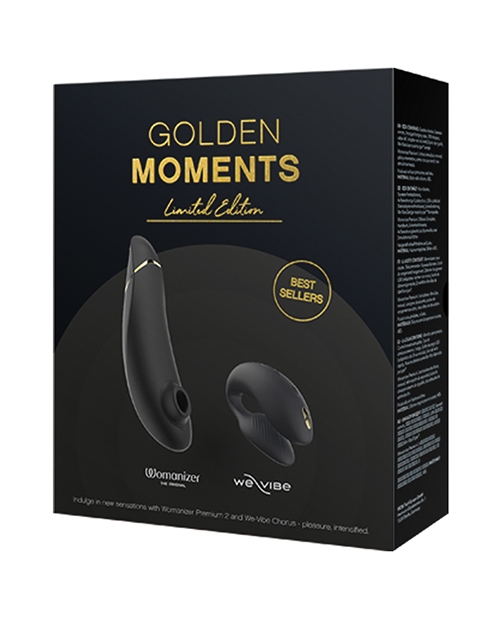 Shop We-Vibe Chorus / Womanizer Premium 2 Golden Moments Collection 2023 - Black/Gold online