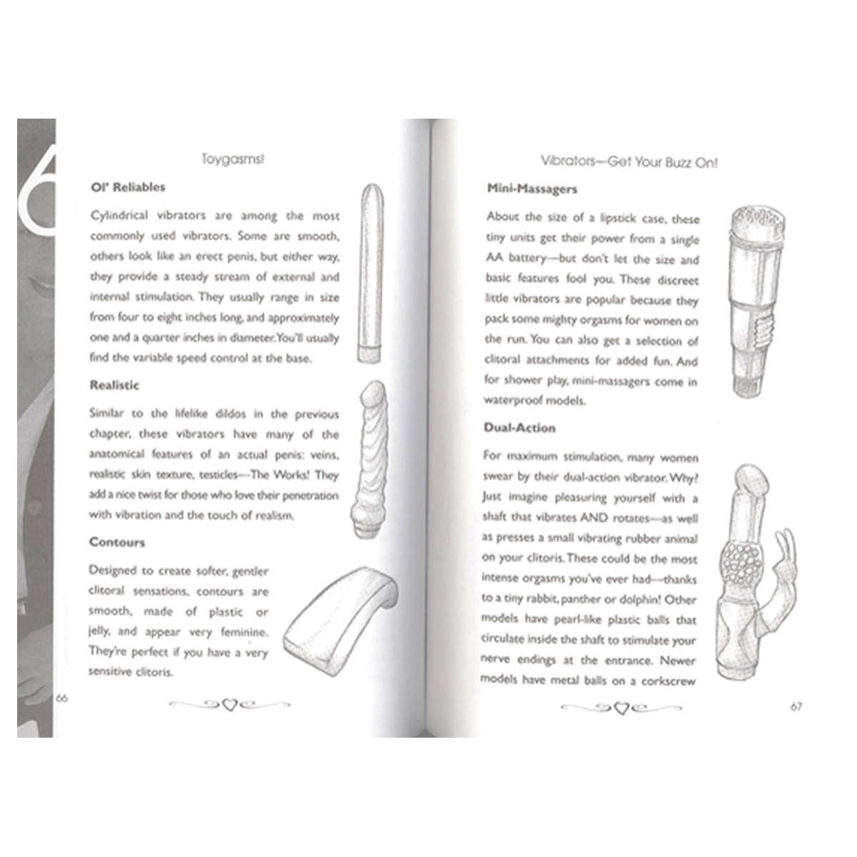 Buy The Insiders Guide to Sex Toys and Techniques Toygasms book for her.