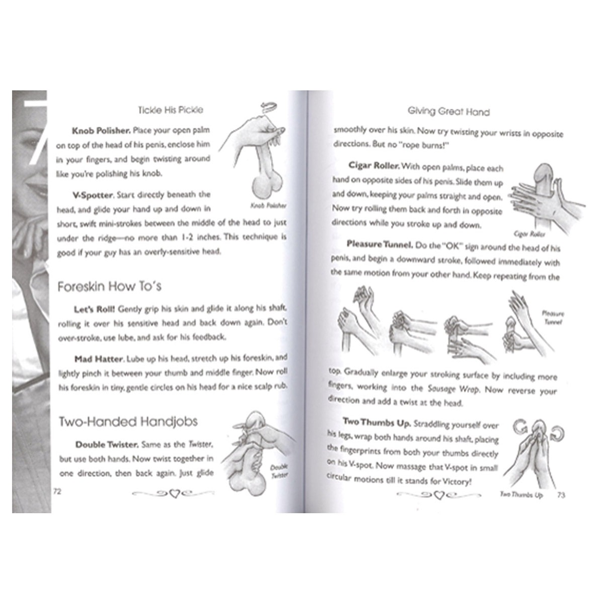 Buy Your Hands On Guide to Penis Pleasing Tickle His Pickle book for her.