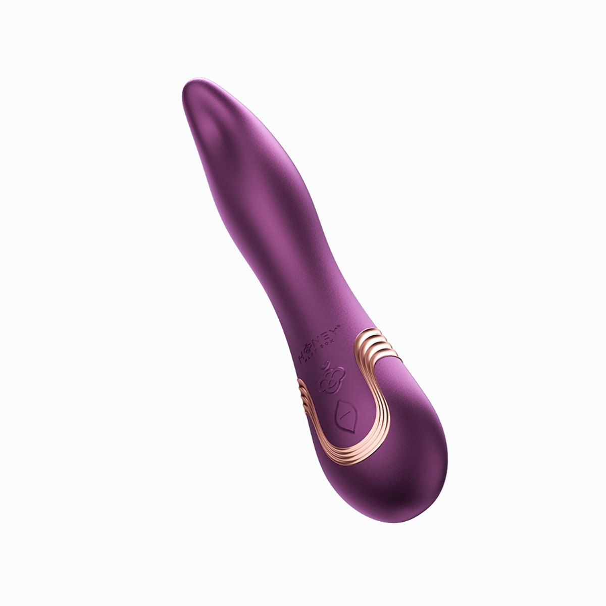 Close-up of the  Honey Play Box vibrator for texture detail