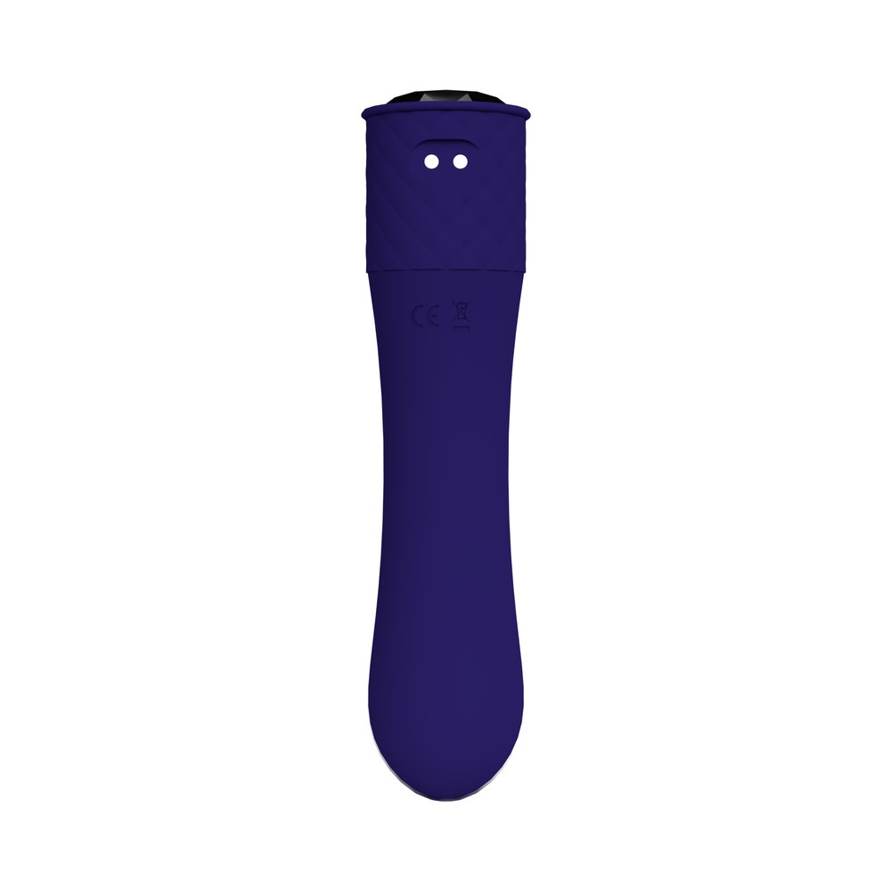 Product image of the Purple Lola Milani vibrator on clean background