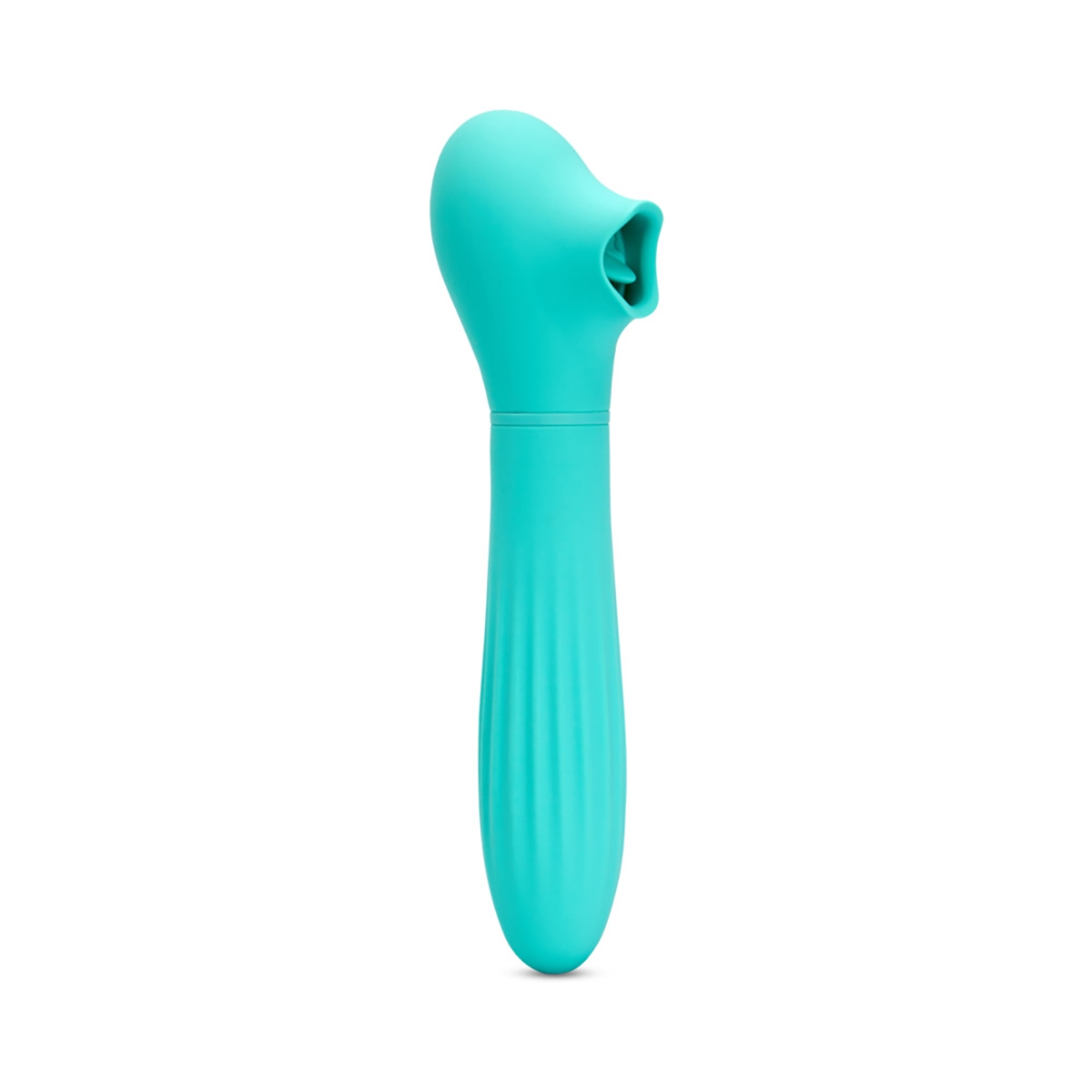 Product image of the Blue Nu Sensuelle vibrator on clean background