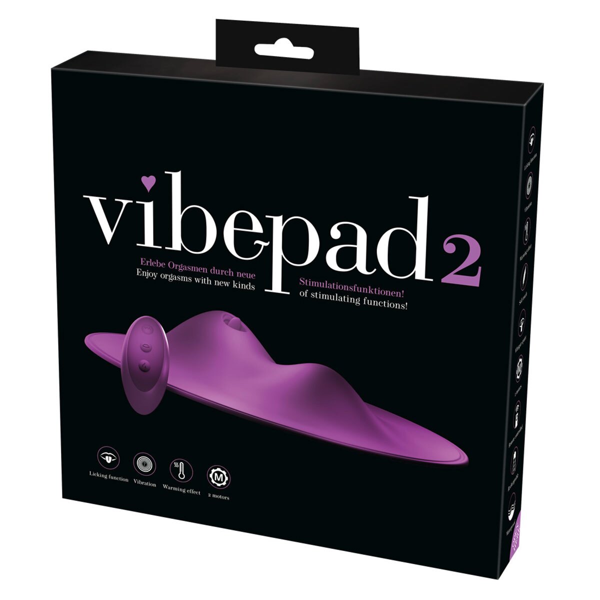 Product image of the  VibePad vibrator on clean background