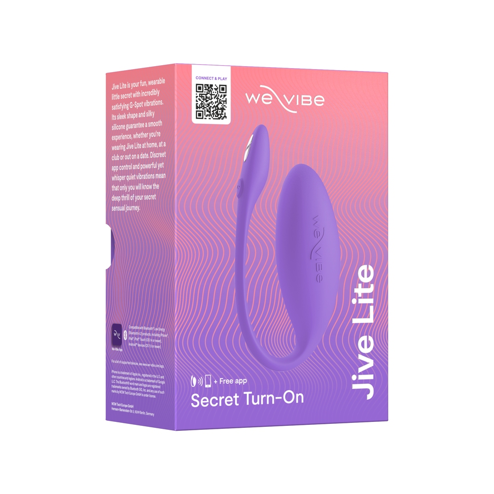 Close-up of the Purple We-Vibe vibrator for texture detail