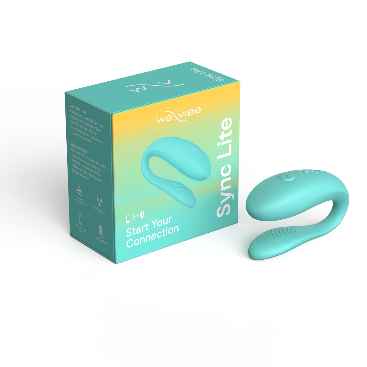 Product image of the Aqua We-Vibe vibrator on clean background