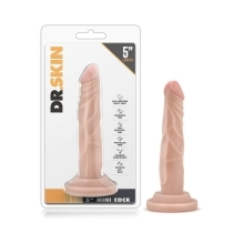 5 inch Dildo by Blush in Vanilla Ivory Beige shown for use by Her or Him