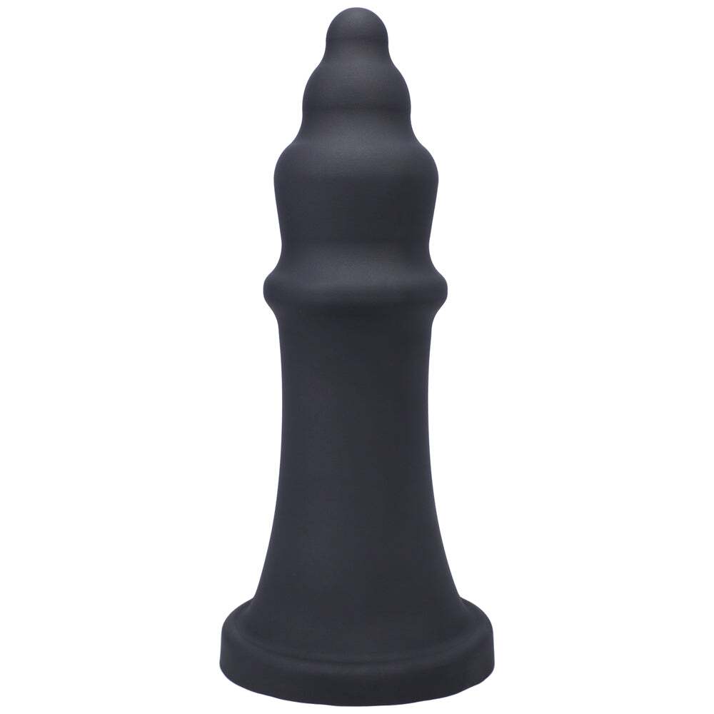 Dildo by Tantus in Black shown for use by Her or Him