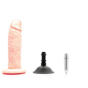 Dildo Tantus Vanilla Ivory Beige Sam O2 Vibrating Dual Density Kit Cream (Bag)