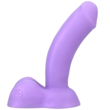 Dildo by Tantus in Light Purple shown for use by Her or Him