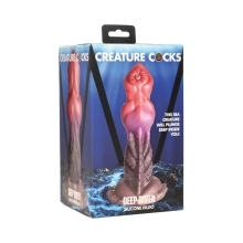 Dildo by XR Brands in Multi-Color shown for use by Her or Him