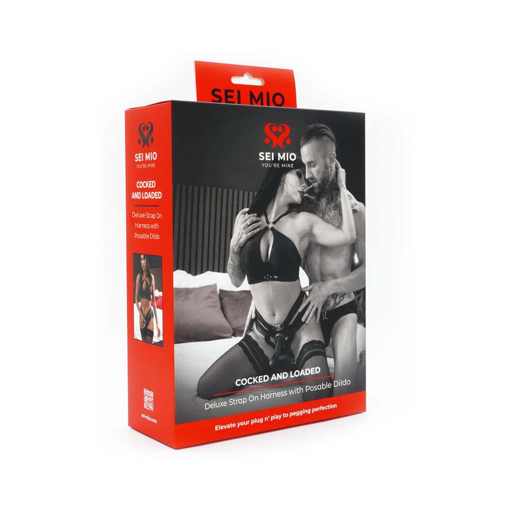 6.5 inch Dildo by Creative Conceptions in Black shown for use by Her or Him