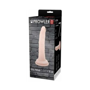 7.5 inch Dildo Prowler RED Vanilla Ivory Beige Ultra Cock Realistic Vanilla