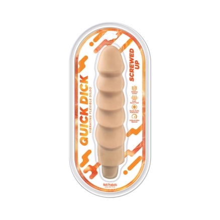 8.5 inch Dildo by Hott Products in  shown for use by Her or Him