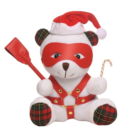 Buy  Master Series Holiday Bondage Bear White book for her.
