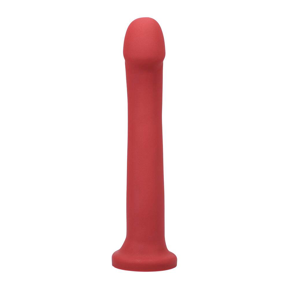 Dildo from Tantus in Red designed for anal sex with Her or Him