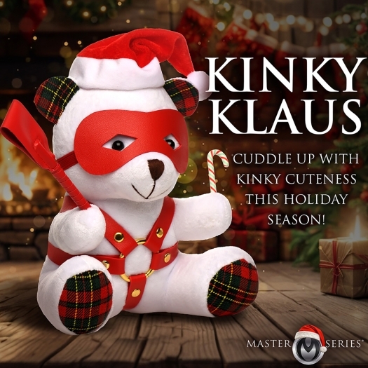 Buy  Master Series Holiday Bondage Bear White book for her.