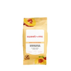 Sweetums Intimate Wipes Peach Scented Intimate Cleanser