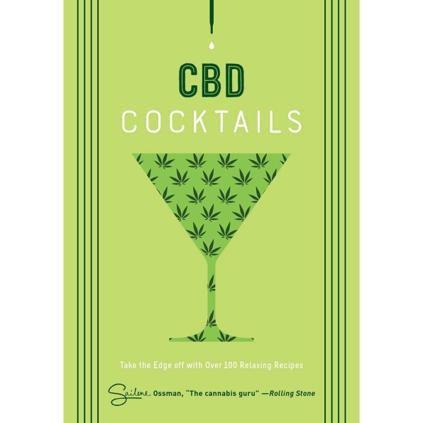 Buy Over 100 Recipes to Take the Edge Off CBD Cocktails book for her.