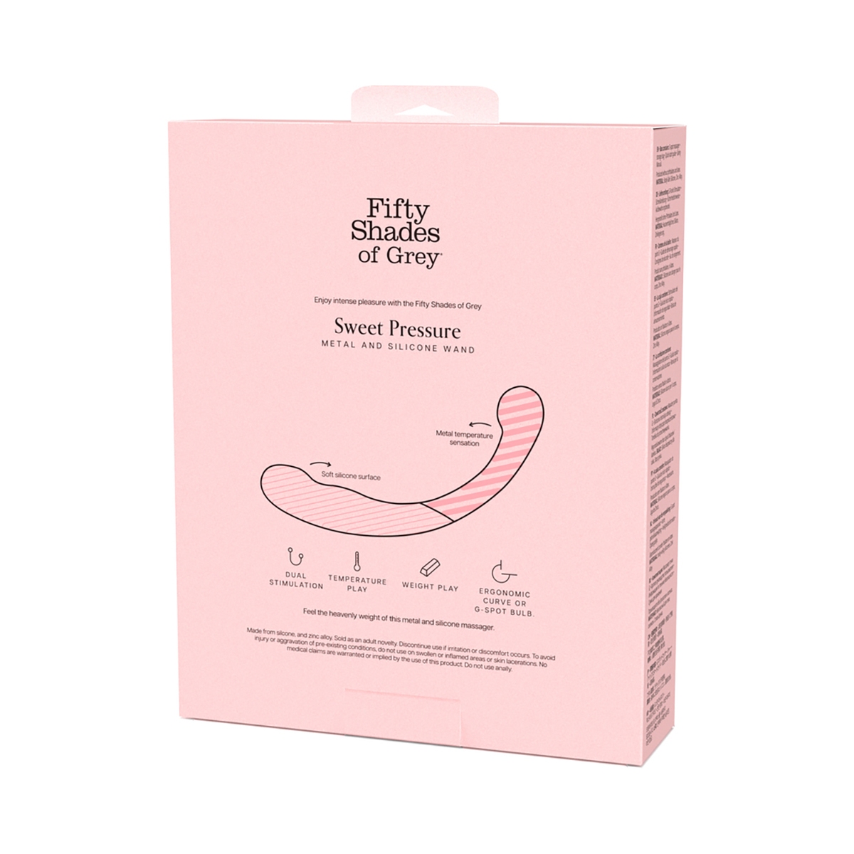 Metal shown in hand for scale