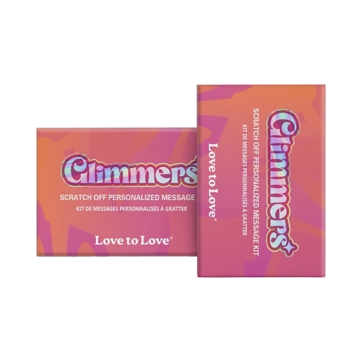 Buy  Love to Love Glimmers Scratch Massage Kit book for her.