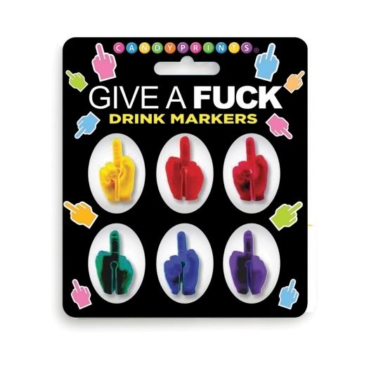 Buy  FU Finger Drink Markers book for her.