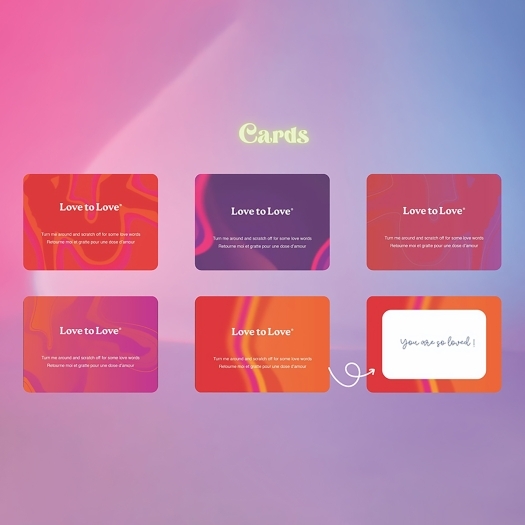 Buy  Love to Love Glimmers Scratch Massage Kit book for her.