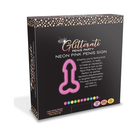 Buy  Neon Penis Light Up Sign book for her.