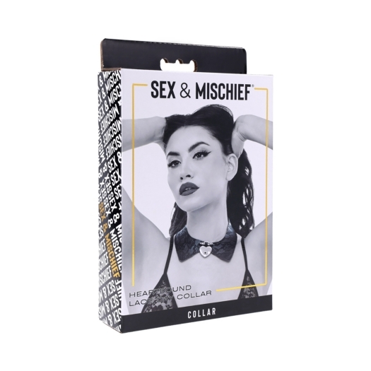 Buy  Sportsheets S&M Heartbound Lace Day Collar book for her.