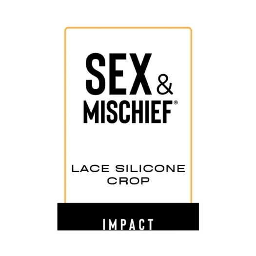 Buy  Sportsheets Sex & Mischief Lace Silicone Crop book for her.