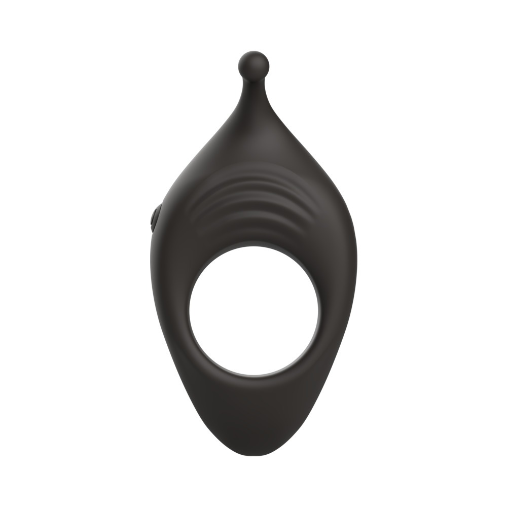 Angled view of the Black B Swish vibrator designed for intimate use