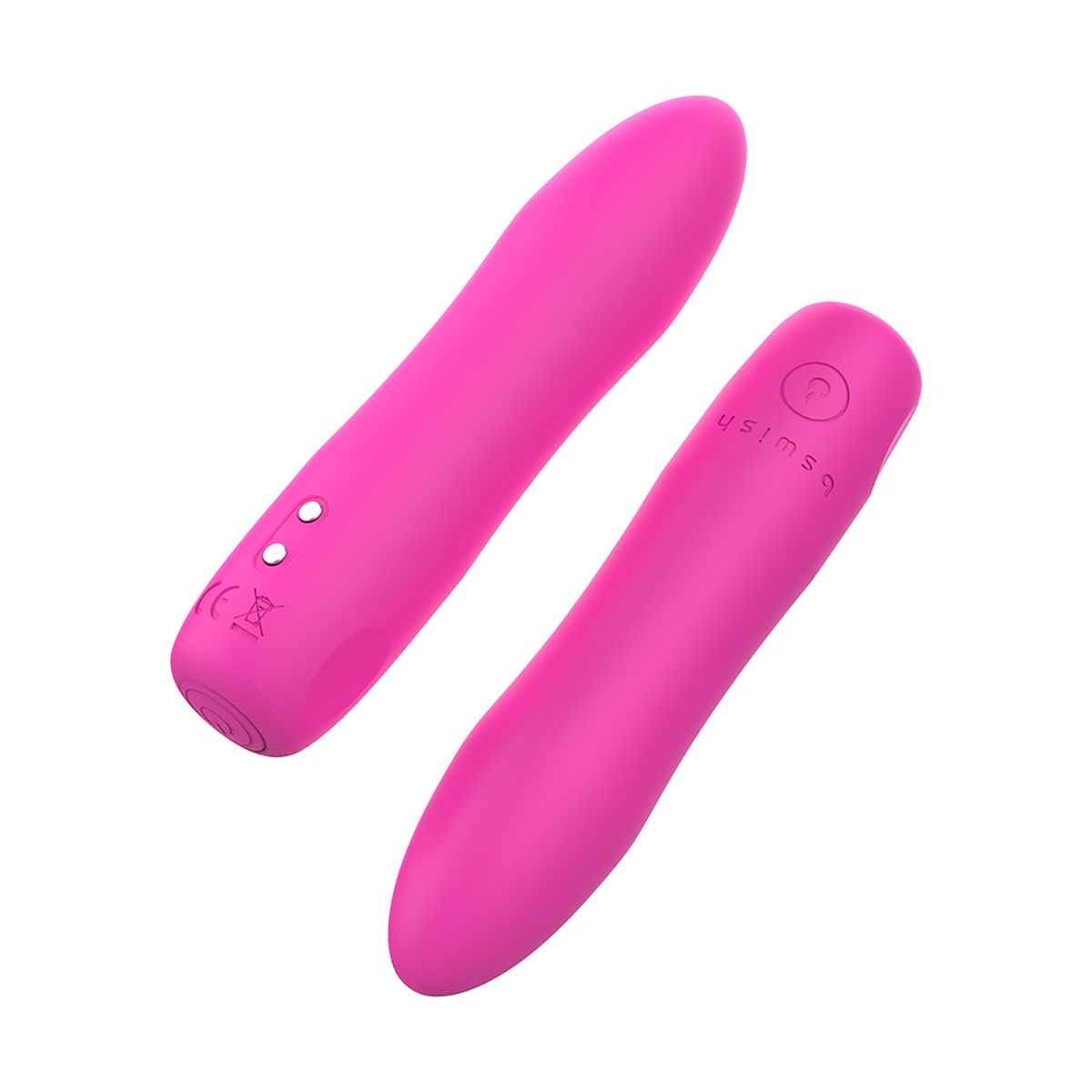 Product image of the Pink B Swish vibrator on clean background