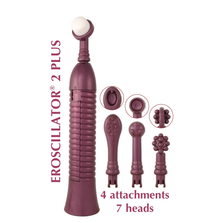 Close-up of the  Eroscillator vibrator for texture detail