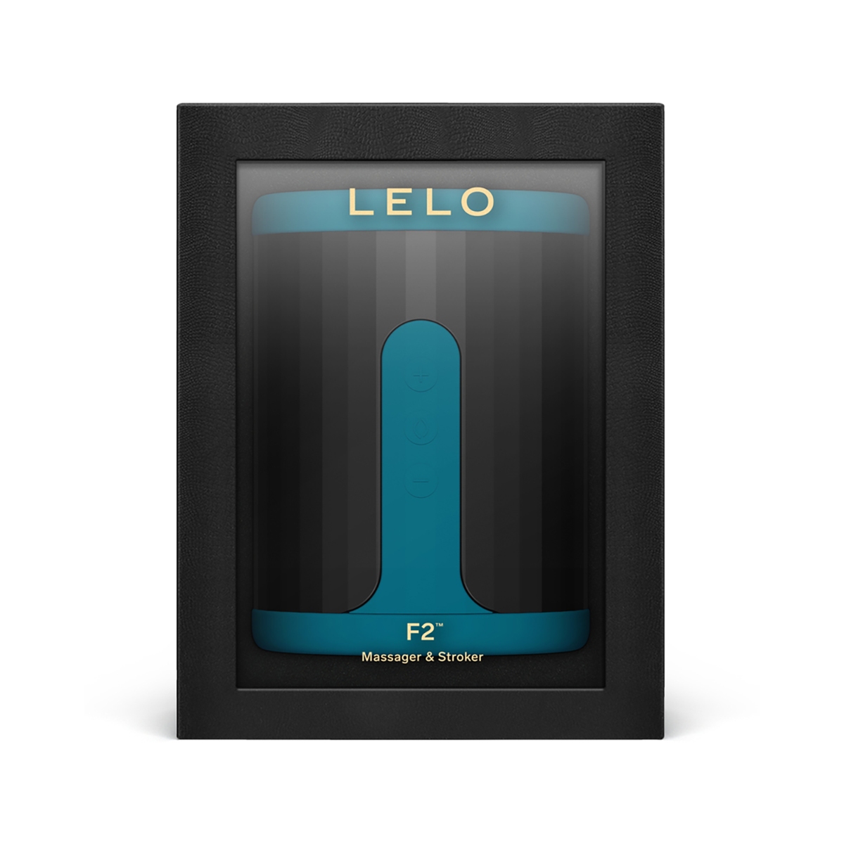 Close-up of the Teal LELO vibrator for texture detail