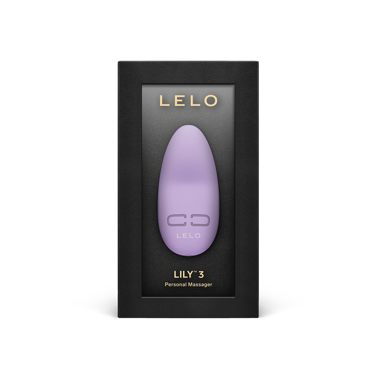 Close-up of the Lavender LELO vibrator for texture detail